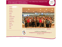 Tablet Screenshot of dfk-neuss.de